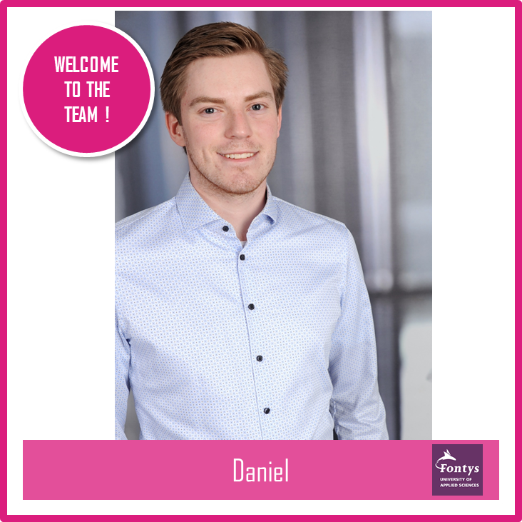 fontysborders's tweet photo. Hello, I am Daniel and I will focus on creating an addition to the Internationalisation Scan. Through this approach offered by us, companies from the Netherlands and Germany can check their readiness for expansion. #crossborderbusinessdevelopment #fontysvenlo #wijzijnfontys https://t.co/aekRL8s2up