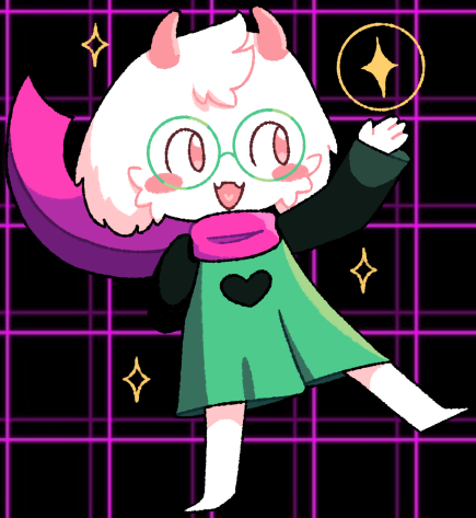 Shakraye's tweet photo. ✨Ralsei casts a spell!✨

#DELTARUNE #DeltaruneChapter2 #deltarunefanart #Ralsei https://t.co/nAEmC1siGY