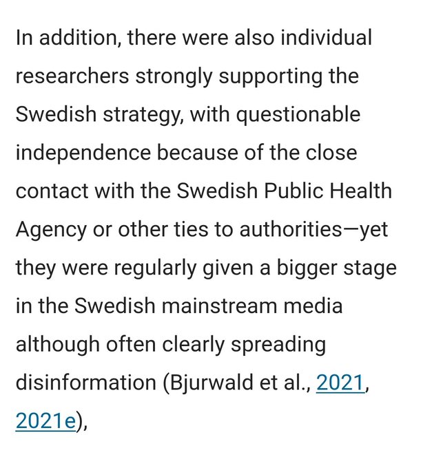 ...mais ils étaient régulièrement mis en avant dans les grands médias suédois, bien qu'ils diffusent clairement de la désinformation.