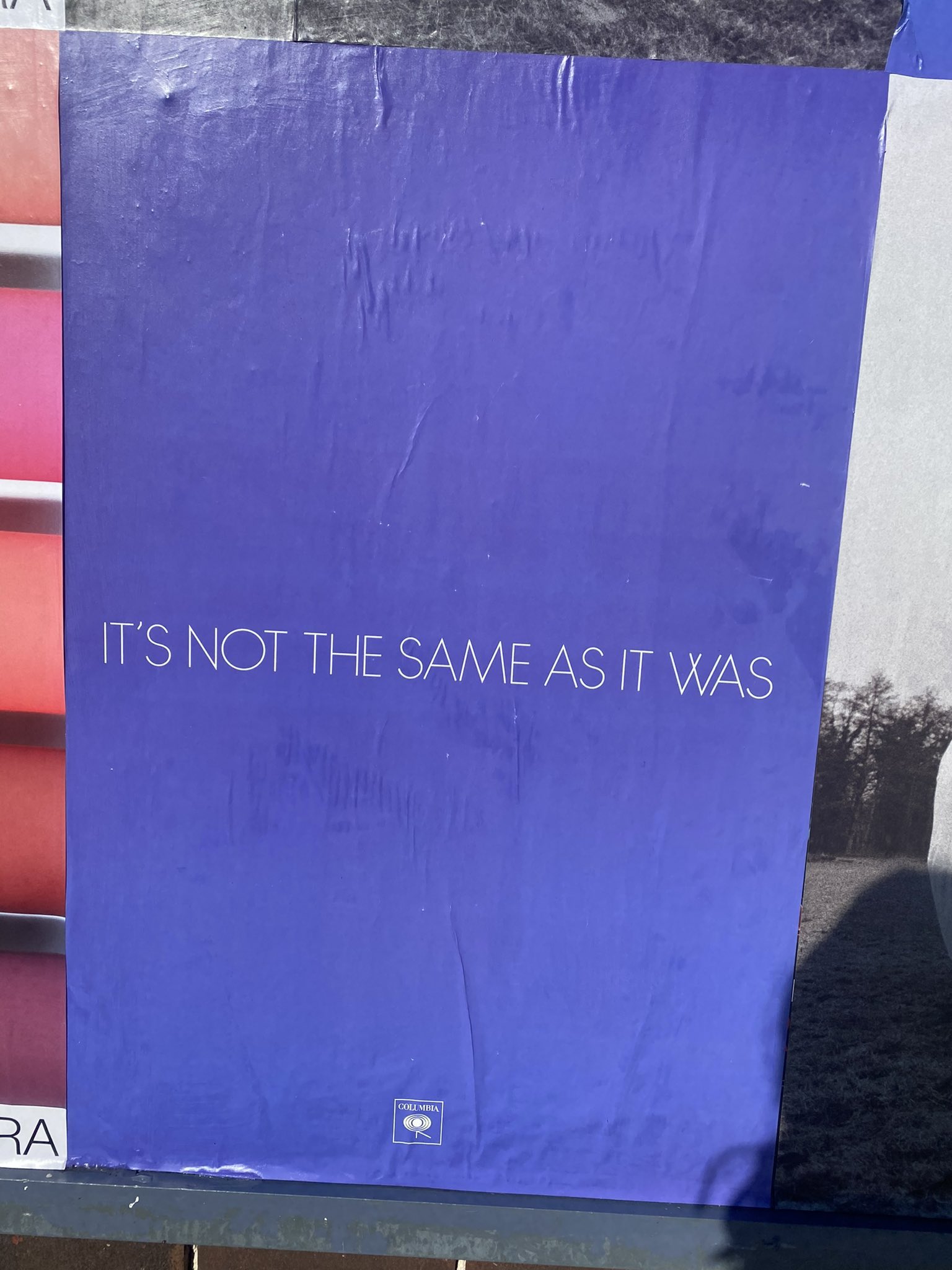 Harry Styles Updates It S Not The Same As It Was Harryshouse Poster In Chicago Via Isabellaagarzaa T Co Cghose7csy Twitter