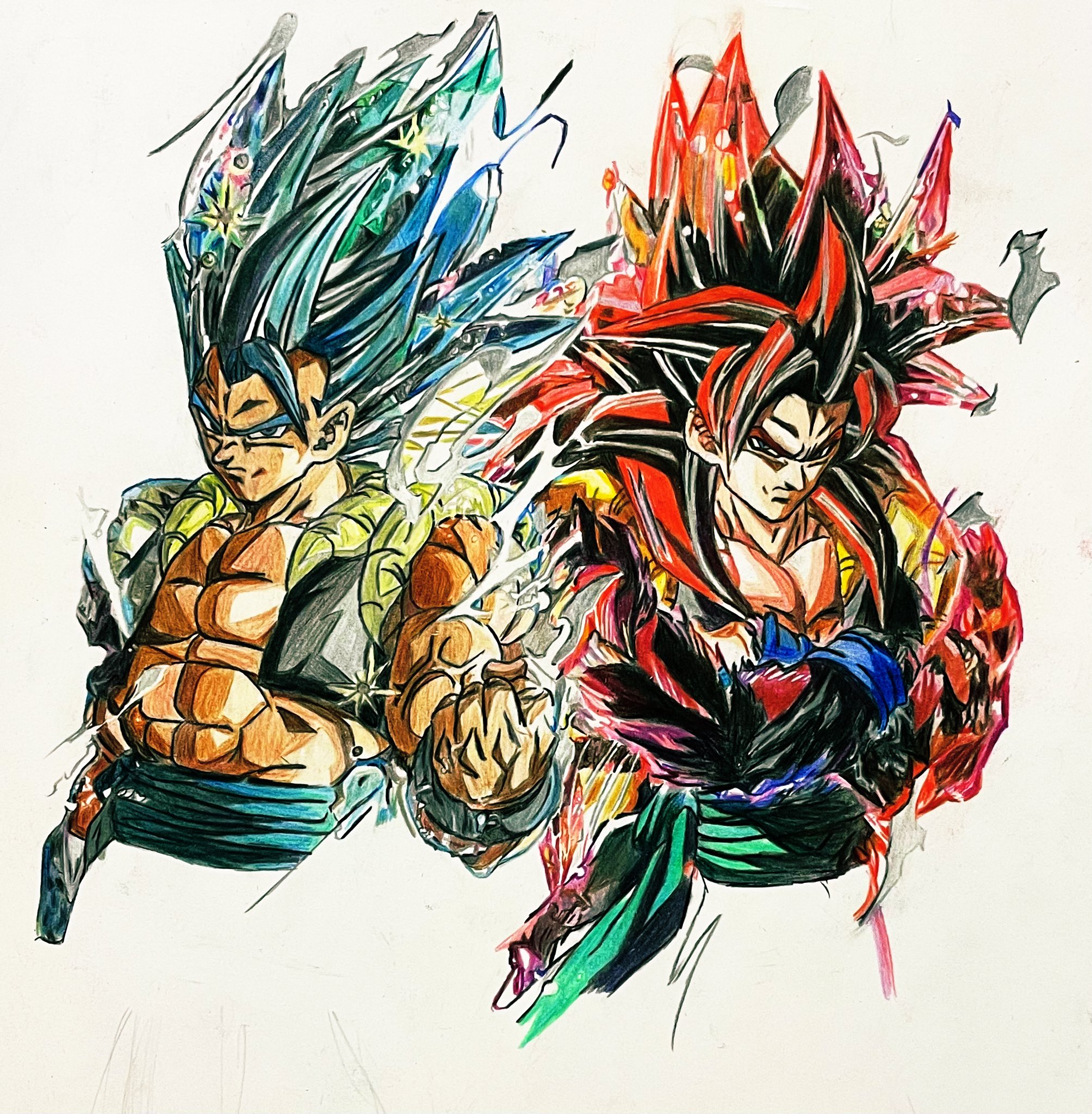 ドラゴンボールヒーローズゴジータ4 ゴジータ ブルー進化