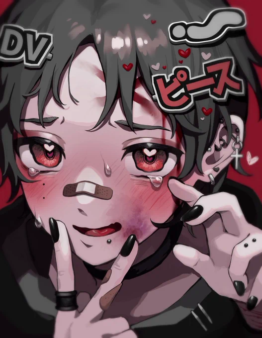 #春の創作クラスタフォロー祭り 
#絵柄が好みっていう人にフォローされたい 
#絵描きさんと繋がりたい

地雷系男の子メインで、色々描いています!RT中心にいいねも周ります🔄 
