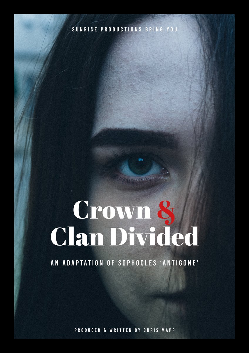 cpsmapp32's tweet photo. @CheshireLive  Sunrise Productions are about to go into rehearsals with our drama 'Crown and Clan Divided' We are looking to cast the two lead roles Antigone and Haemon.
Antigone - Female - 16 to 25.
Haemon - Male - 20 to 30
If this you call 07561088828 https://t.co/x33borzLfu