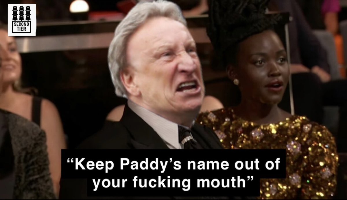 secondtierpod's tweet image. The Oscars were crazy last night