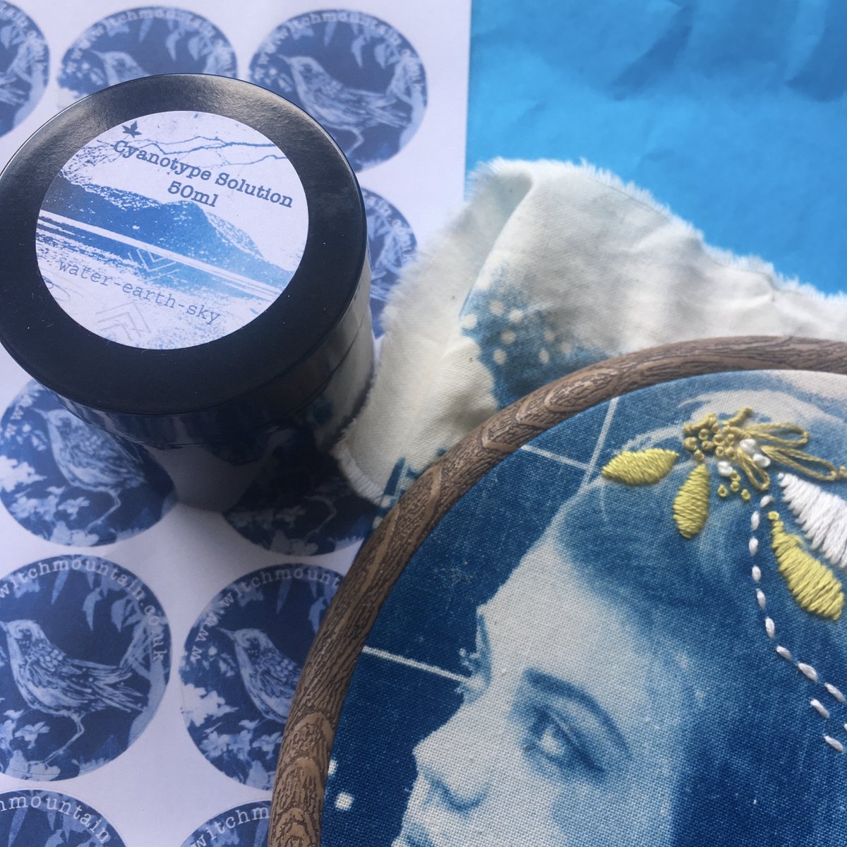 KimTillyer's tweet photo. I'll be at @RhegedCentre next Saturday so that you can #MeetTheMaker &amp; I'll also have some of my rare and fabulous #Cyanotype kits so that you can BE the Maker! https://t.co/c6zoU8mSsr