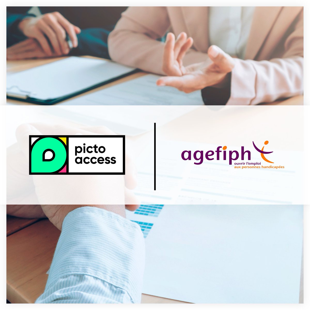 PictoAccess's tweet photo. Accueillir des personnes en situation de handicap au sein de toutes les entreprises, c'est bien plus que respecter la loi. Notre solution Picto Access, vous accompagne pour faciliter vos recrutements et améliorer vos conditions d'accueil. https://t.co/fnqQLbmXmF