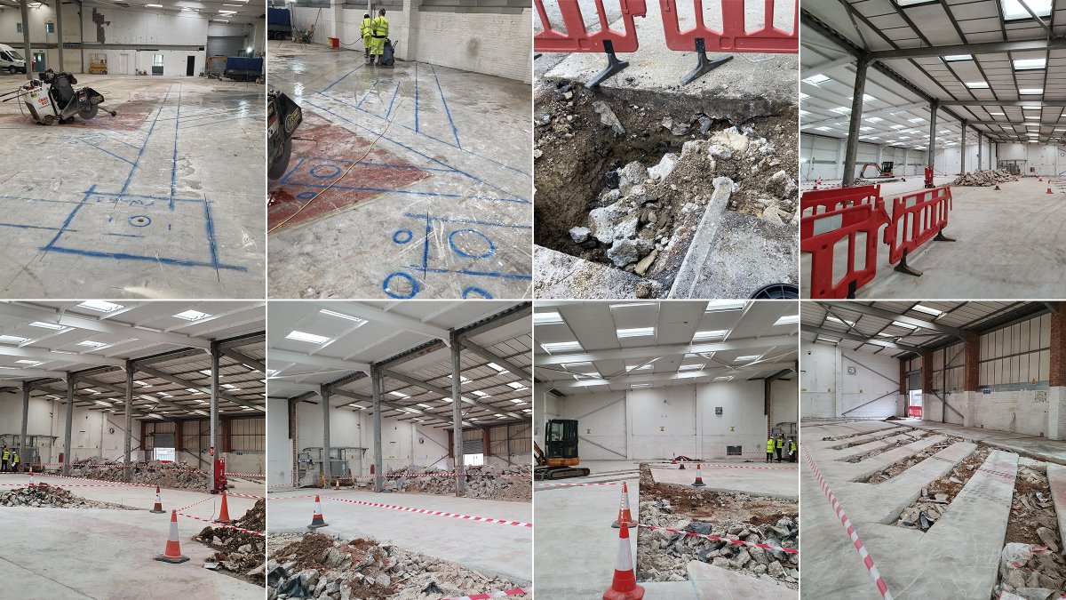 We have broken ground at our STERIS Reading Decontamination Centre. Stay tuned for more updates.