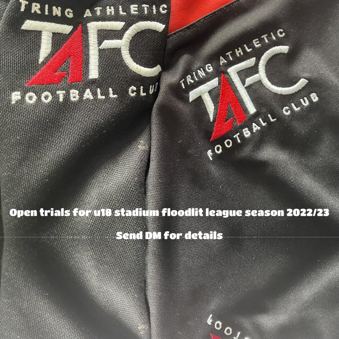Are you looking to change teams or push your football to the next level? We are holding open trials/training for eligible u18 players for the 2022/23 season for midweek stadium floodlit league. Send us a DM for info #acyfl #scyfl #football #u18football #eja #whyl #academy