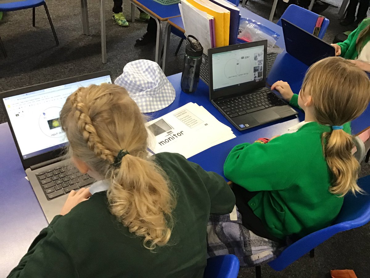 StDavidsCiWPrm's tweet photo. Year 4 have been researching, sorting and classifying digital devices, based on if they are input or output devices #stdavidsciwDigital https://t.co/SgUYqTacmT
