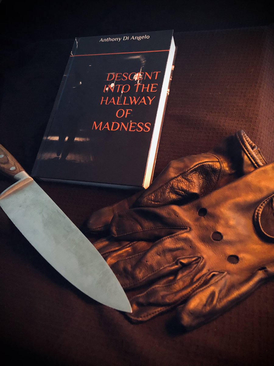 A_DiAngelo's tweet photo. #descentintothehallwayofmadness #WritingCommunity #Writers #Authors #AuthorUproar #Agents #Publishers #Writerslift #BookBoost #BookBlast #BookRecommendations #BookTwitter #CrimeFiction #MurderMystery #SerialKiller #Killer #PsychologicalThriller #ShamelessSelfpromomonday https://t.co/1jMAyQzQl8