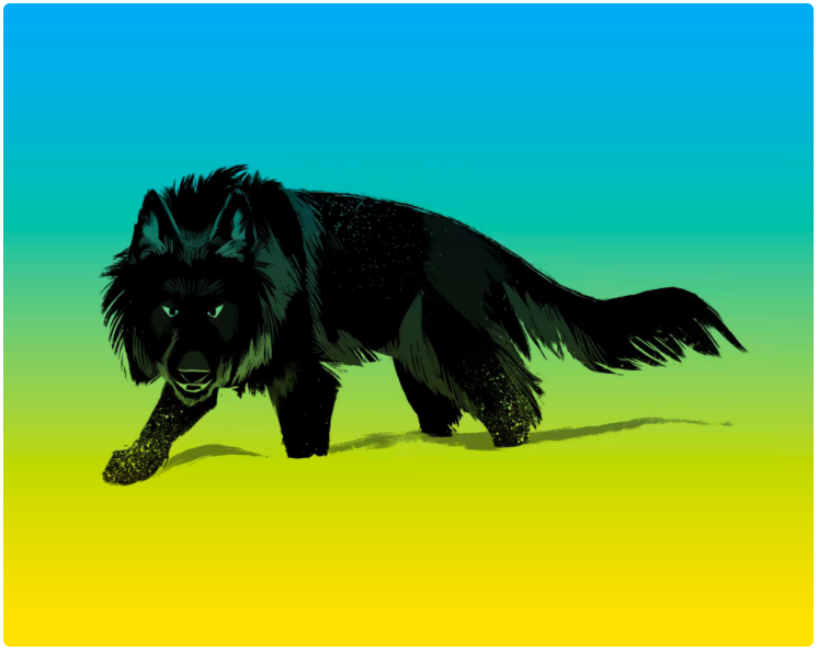 WolvesDefender's tweet photo. Black Warrior is on the prowl. #Ukraine is its territory, #Ukrainians its people. It will #DefendUkraine from its enemies.
#NFT #NFTCommunity #RussianUkrainianWar #SupportUkraine #rarible #nftUkraine #StandWithUkraine #Wolves #WolfArt #SpiritAnimal https://t.co/xXsgtfk50S