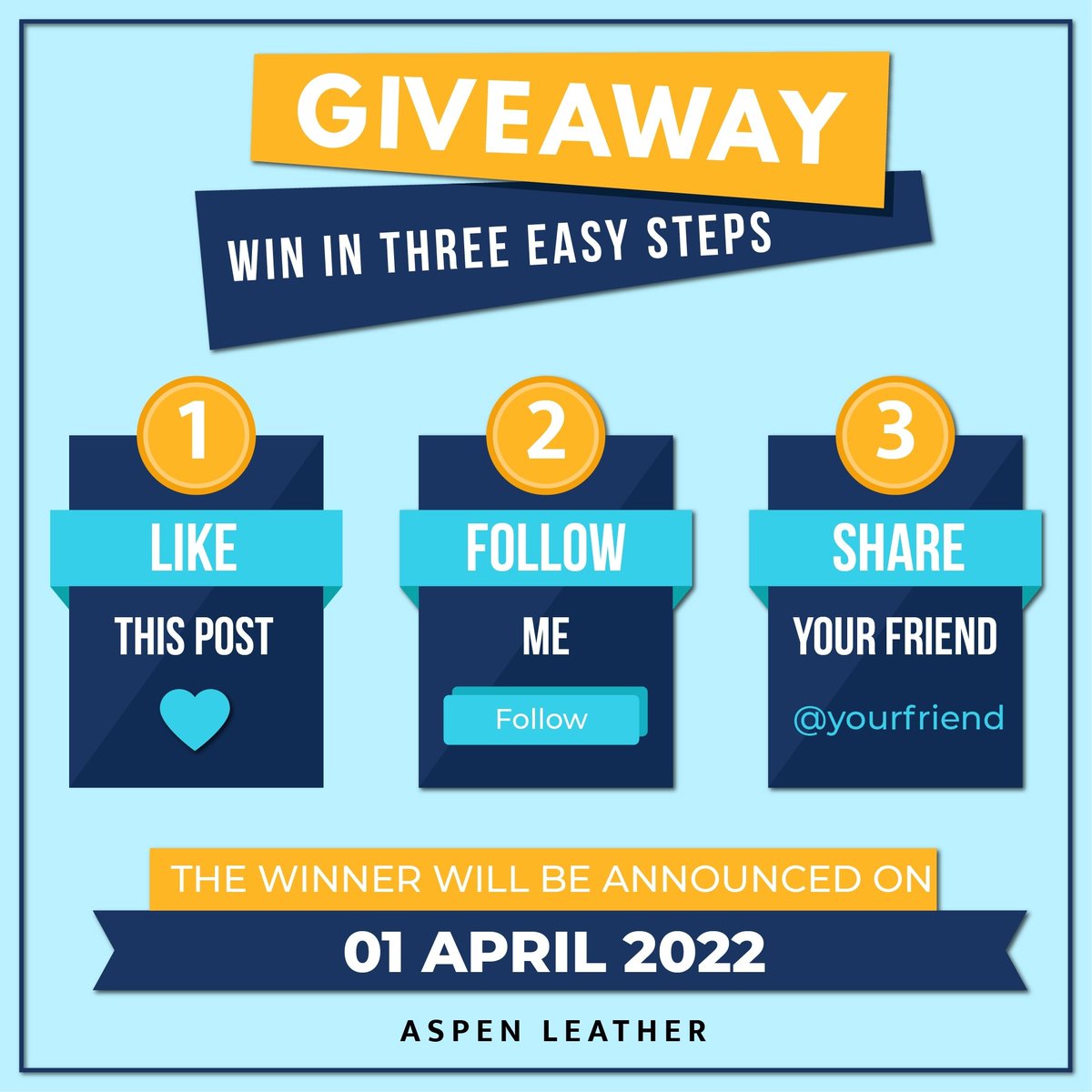 aspen_leather's tweet photo. It’s time for GIVEAWAY
To participate, all you need to do is
1.Repost the post on the story &amp; tag @aspenleather.in
(send screenshot if private account)
2.Follow @aspenleather.in
3.Tag 3 friends and make sure they are following us too.Go for it.
#giveaway #aspenleathergiveaway https://t.co/3AToKsRbiE