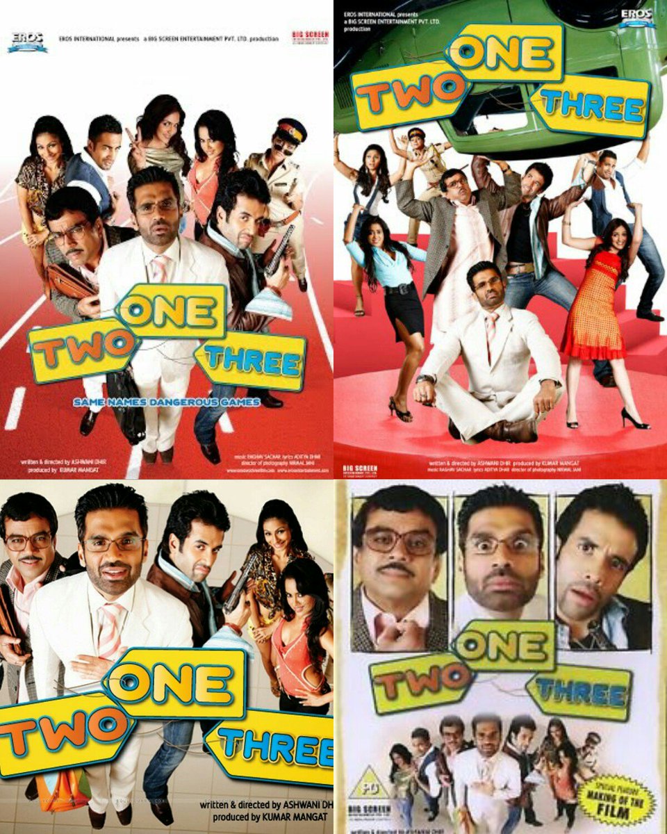 SunielShetty_FC's tweet photo. #OnThisDay March 28, 2008 Hit comedy movie 'One Two Three' released!
@SunielVShetty Sir
@TusshKapoor Sir
@SirPareshRawal Sir
@reddysameera mam
@TanishaaMukerji mam
@Esha_Deol mam
#14YearsOfOneTwoThree https://t.co/U0qdQLxzUl