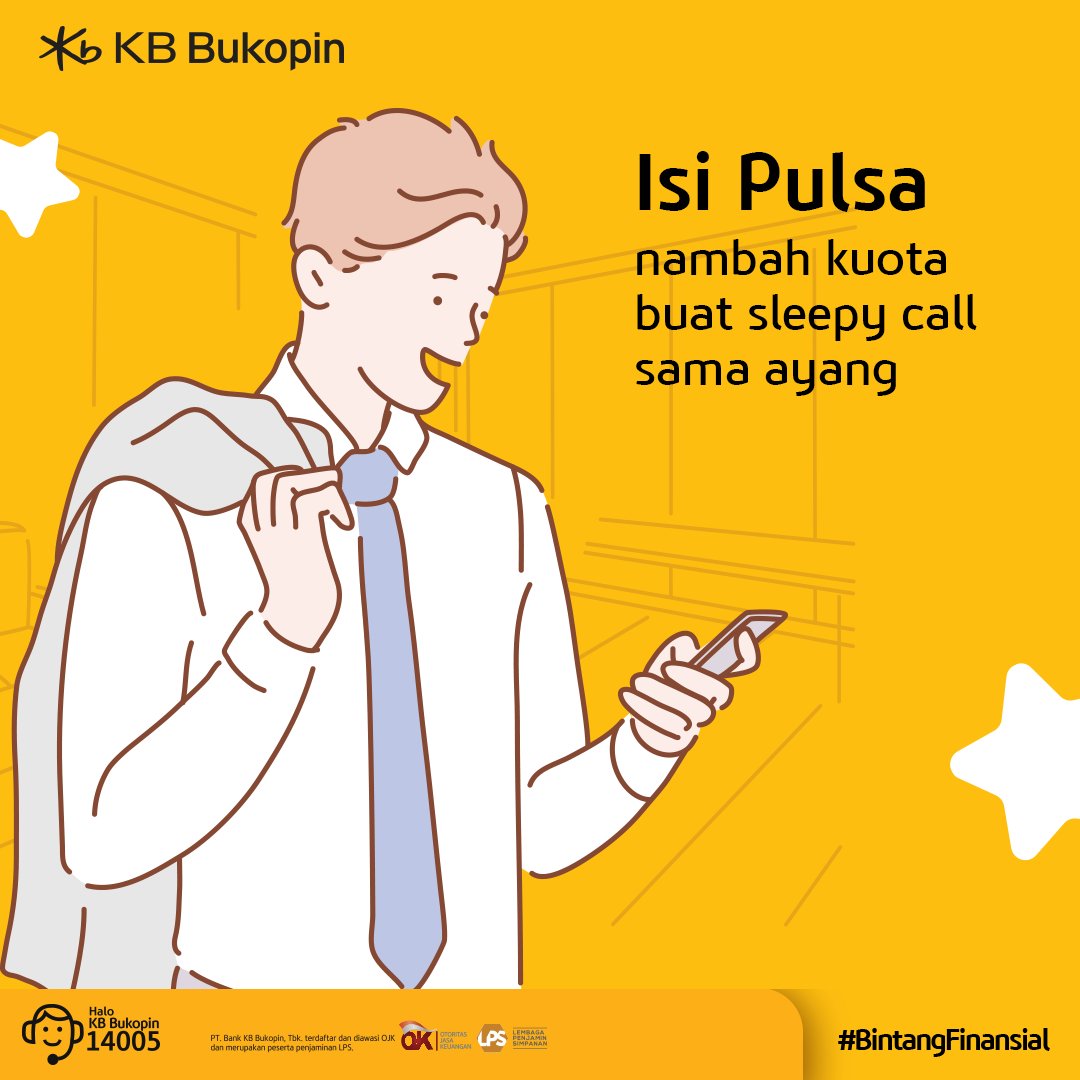 kbbank_id's tweet photo. Manfaatin fitur yang ada di KB Bukopin Mobile Banking buat nyenengin ayang~

Yes! Betul banget, dengan satu aplikasi aja Sahabat KB Bukopin bisa memberikan kebahagiaan untuk orang-orang tersayang. Yang belum mengaktifkan KB Bukopin Mobile Banking,

#kbbukopin #bintangfinansial https://t.co/5jxOb6h9yS