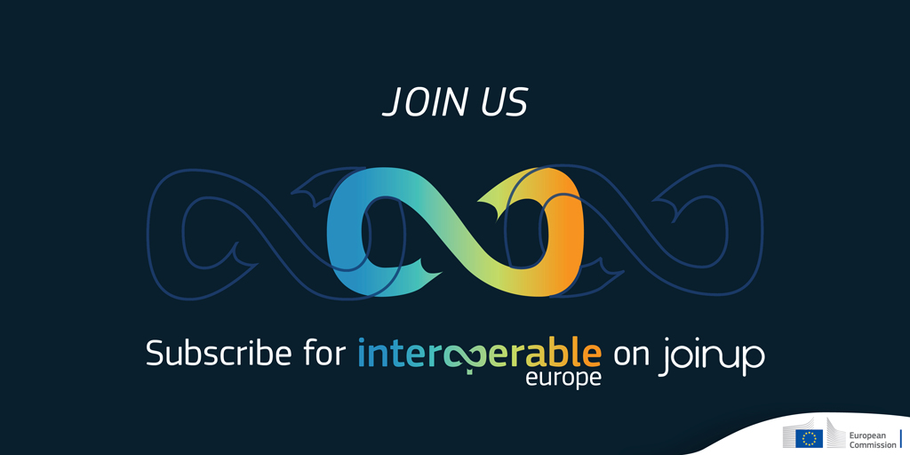 InteroperableEU's tweet image. Curious about why we are working on a new initiative for a reinforced #interoperbility policy in the #PublicSector? Read all about it at our place on @Joinup_eu! 👉europa.eu/!dxgMHd 

Also subscribe yourself for fresh content in order to stay informed on our progress!