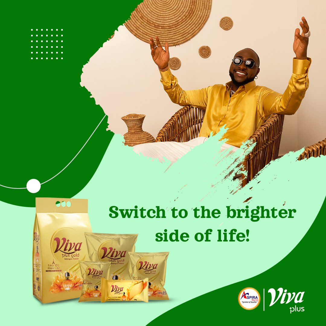 VivaDetergent's tweet photo. Have an amazing week ahead VIVANS🌺🙌

#VivaPlus #AspiraNigeria #StrongerThanStain #Perfumedetergent #VivaPlusDetergent #MondayMotivation https://t.co/nAQT4gRPs0