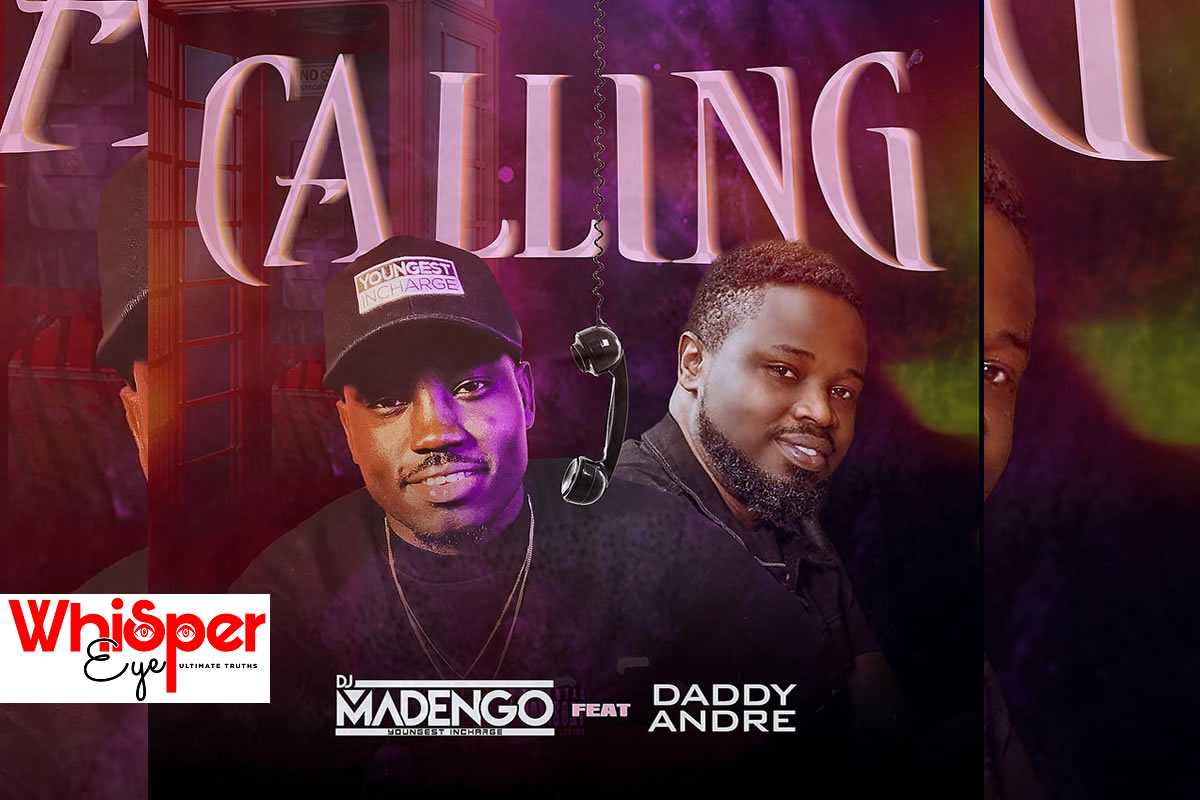 whispereyenews's tweet photo. “Calling” is @djmadengo  latest song in collaboration with top talent Daddy Andre.

#NewMusic #SouthSudan #LatestMusic #WhisperEyeNews

The song, in which he featured Daddy Andre , had garnered an impressive 25,000 views as at the time of filing this

https://t.co/7lsV8zYUbH https://t.co/6UCe5lZN7U