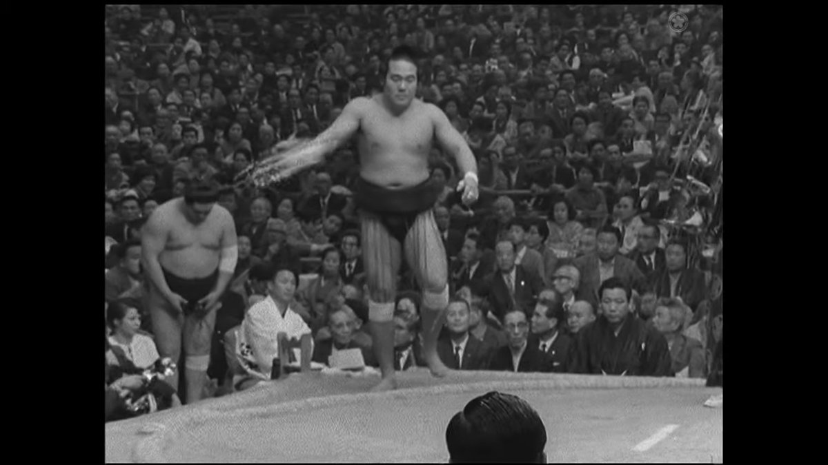 アーカイブ場所】 昭和45年 三月場所 九日目 前頭4枚目の陸奥嵐は