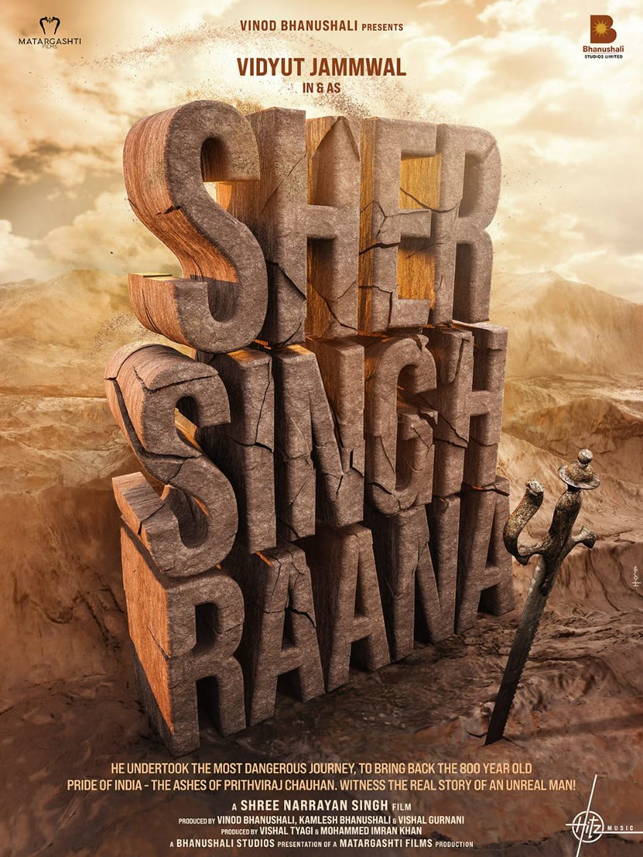 ArjunSolanki__'s tweet photo. Congratulations Dada @ranashersingh17 ji 
A Man Who Bought Back The Ashes The Pride of India Prithviraj Chauhan After 800 years. Witness the real story of an unreal man
@VidyutJammwal 
@Matargashtifilms 
@Vishaltyagi00 
@Bhanushalistudios
#shreenarrayansingh https://t.co/UAbgAZ2VjF