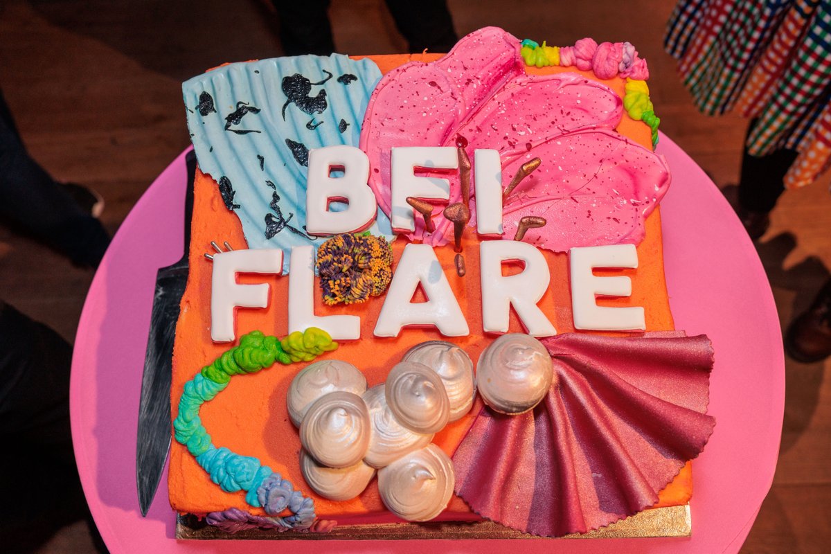 We are incredibly grateful for the continued support of @konditorcakes! As an LGBTQIA+ owned business, we're delighted to have them - and their handcrafted #BFIFlare cakes - with us for another year of festivities 🎂