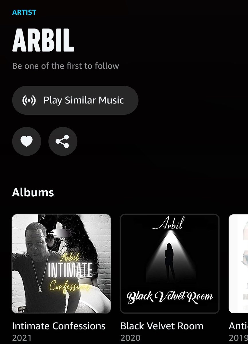 Add these albums to your music collection and enjoy hours of RnB music by the artist now known as Star.

Enjoy all of my albums "Intimate Confessions" "Black Velvet Room" "Antidote" and "R&amp;B 18 Party" stream and download on amazon music app all incredible hit songs from the past.