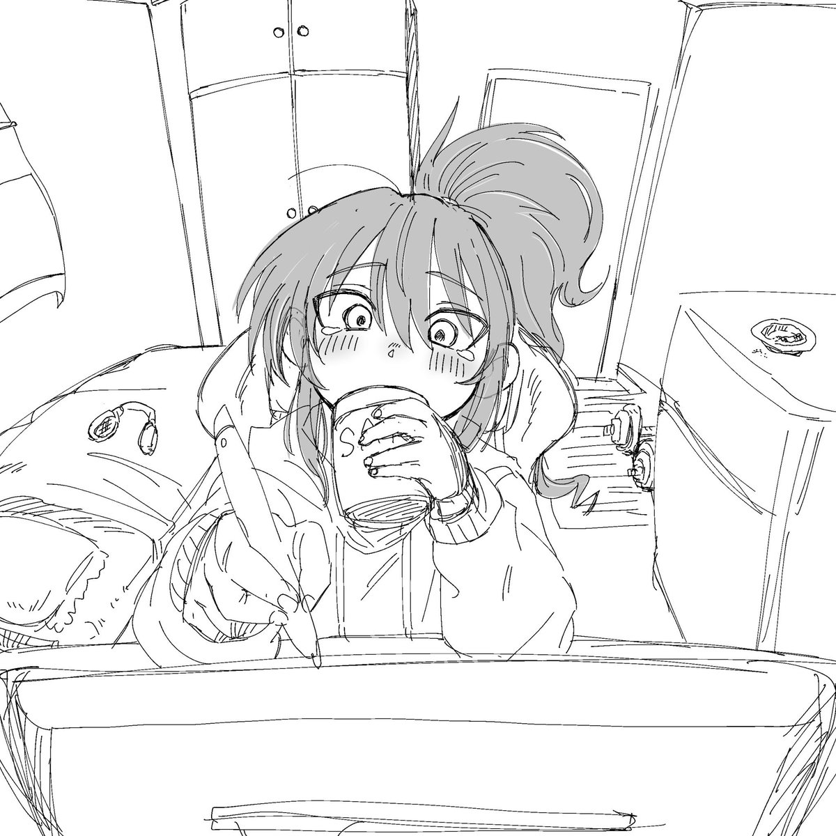 悪酔い落書き 