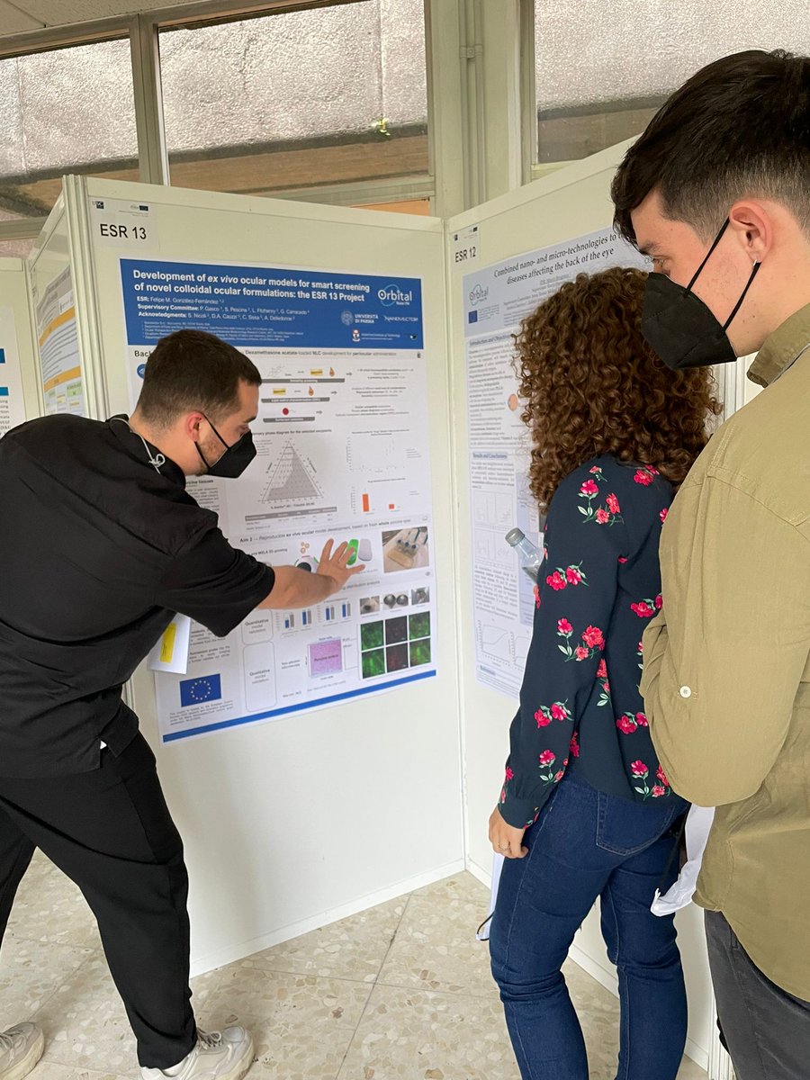 felipe_gofe's tweet photo. Finally, after two years of pandemic, we have all met in-person at the @ORBITAL_ITN 2 Year Gathering organised at @UniversidadeUSC  @dfarmausc Thanks for this great opportunity to share our experiences and latest results @unipr https://t.co/eXdQkaUBHa