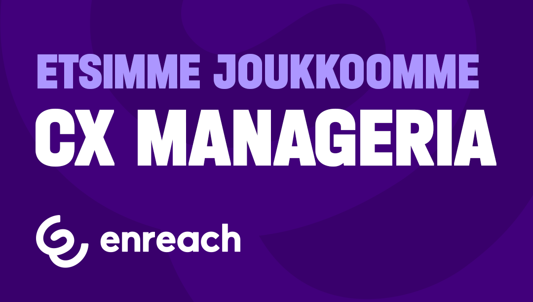 Oletko sinä uusi CX Managerimme? Customer Experience Managerina vastaat nykyisen asiakasportfoliomme asiakassuhteiden hallinnasta ja asiakastyytyväisyydestä.

Liity joukkoomme! 👉 hubs.li/Q016Ttd_0 

#openjobs #rekry #enreachers