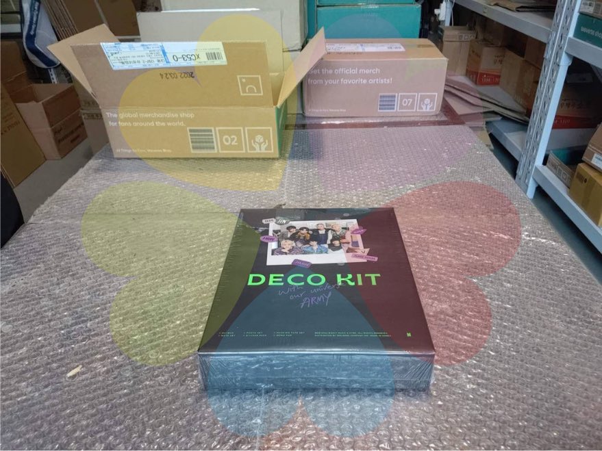 fifthloveph's tweet photo. bts deco kit set pasabuy arrived in our kr add last week! we are still accepting pasabuy for this, just send us a dm 😊

#5thupdates https://t.co/6j67MfeaG2