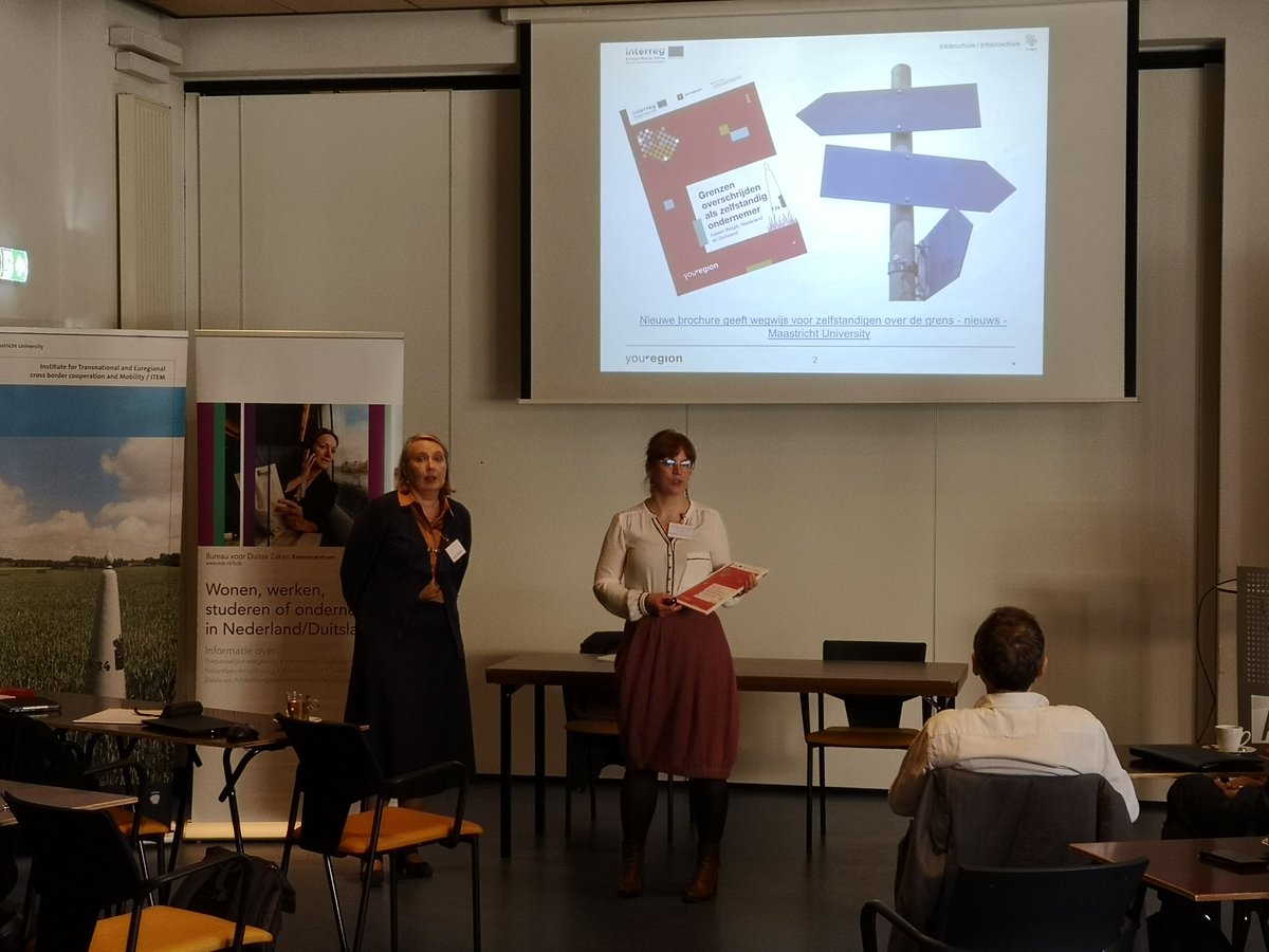 🗓️ Vanmiddag vindt de ITEM/SVB Informatiesessie "De Grensoverschrijdende Zelfstandige" plaats bij
📍 <a href="/AG_Eindhoven/">AG Eindhoven</a>
<a href="/SVB_BBZ/">Bureau Belgische Zaken</a> &amp; <a href="/SVB_BDZ/">Bureau Duitse Zaken</a> zullen deze middag uitleg geven over grensoverschrijdend werken als zelfstandige in 🇳🇱🇩🇪🇧🇪.
ℹ️ Programma:
maastrichtuniversity.nl/nl/events/item…