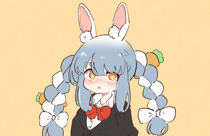 #ぺこらーと
前髪重め 