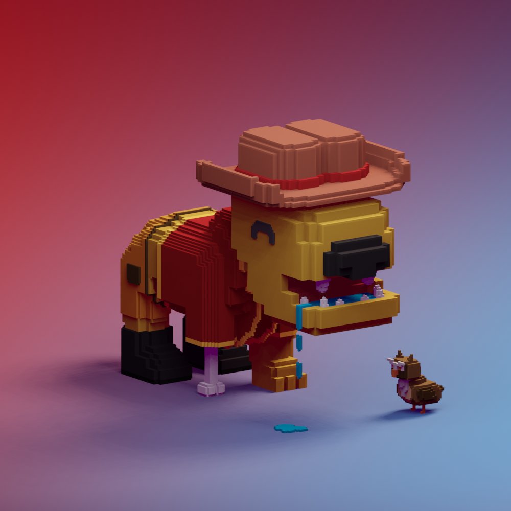 zmax_official's tweet photo. The apocalypse is upon us! 🧟

3D Voxel Zombie Pets are on the loose, hungry to infect their human counterparts. 🐕

Get your hands on one of our 3000 Zombie Pet NFTs, and gain priority access to our exciting ZMAX ecosystem. Stay tuned for more updates! https://t.co/9WaqqvxJ61