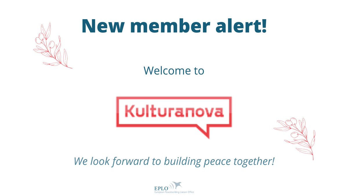 EPLO_network's tweet photo. Thrilled to welcome @Kulturanova to our network!

Kulturanova initiates intercultural &amp; intersectoral dialogue in society, encouraging the creativity of young people through art education, production of cultural content &amp; improvement of public policies relating to culture/youth. https://t.co/yWg4jui2CQ