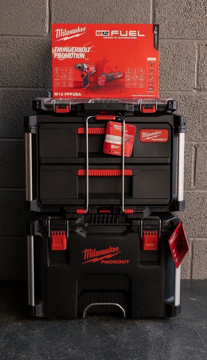 ⭐️Milwaukee Packout Bundle for £1.50!⭐️
Link to enter  raffall.com/295965/enter-r…

The chance to win this Milwaukee Packout 3PC Starter Set and Milwaukee M12 FPP2BA-202B – M12 FUEL™ Promo Kit 13mm Combi Drill &amp; FMT Fuel Multi Tool.

⭐️ GOOD LUCK EVERYONE! ⭐️ 

#raffle #milwaukee