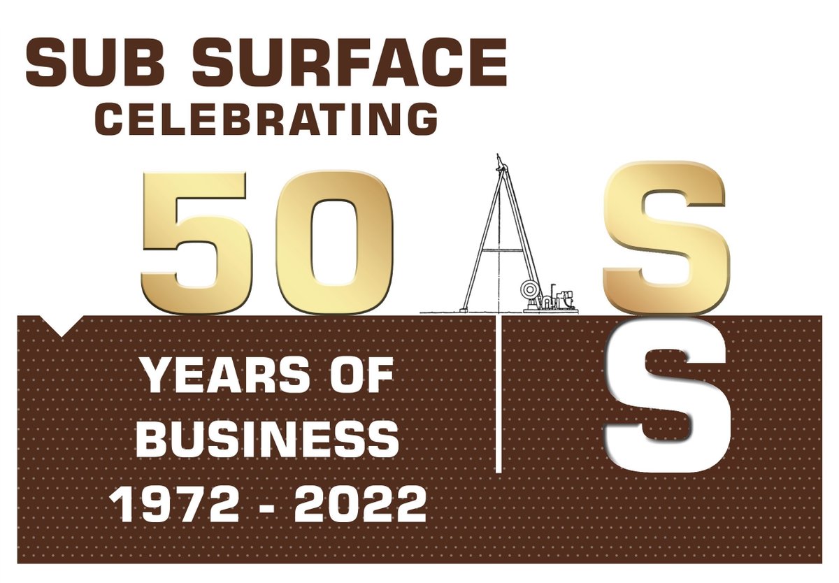 On 28th March 1972, Sub Surface Limited was founded by Clifford Marsden.

We would like to thank all Sub Surface employees, Clients and Subcontractors for all their work, time, commitment and loyalty over the last 50 years.