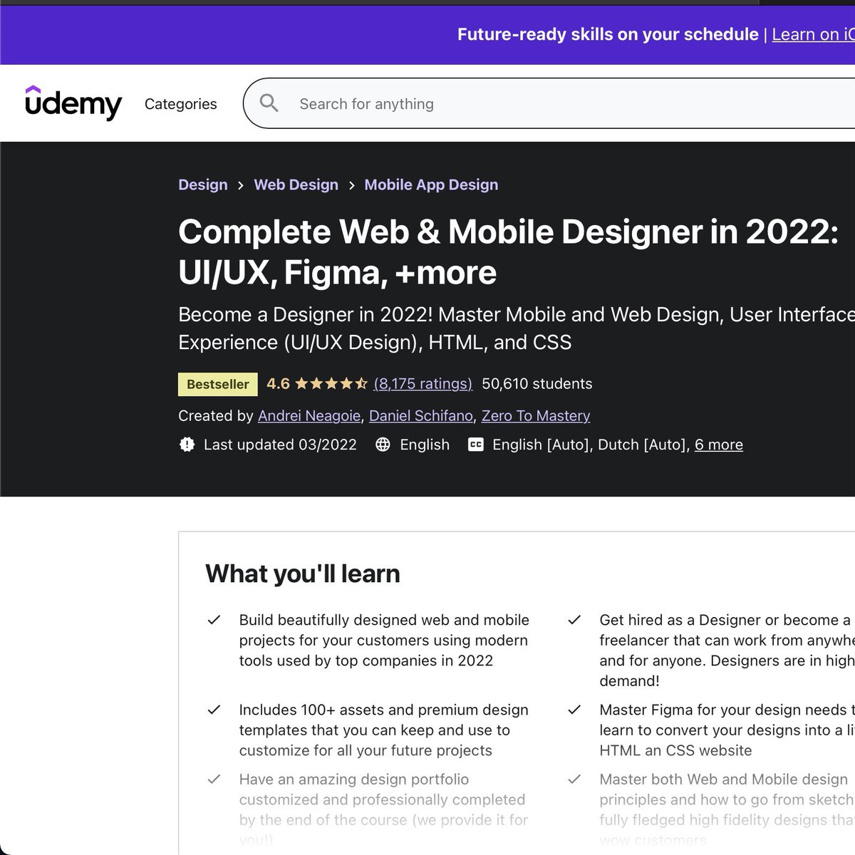ZTM Web &amp; Mobile Design course. Just started on this course and let’s see how it goes! Super excited 🤗

#ztm #zerotomastery #udemy #webdesign #course #theunsocialclub