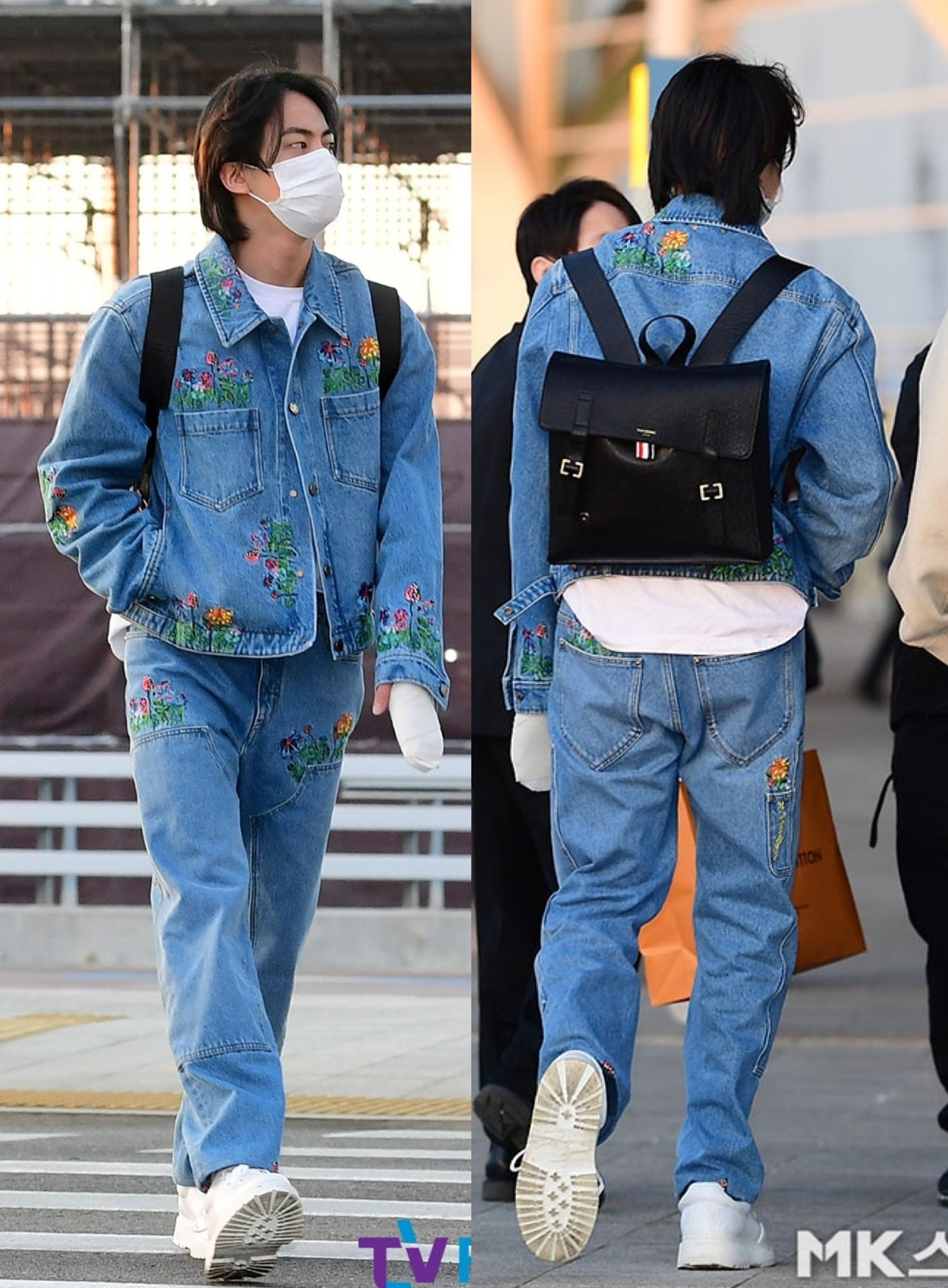 BTS Jin's Louis Vuitton airport outfit gets sold out instantly