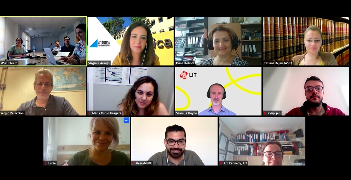 HolUpProject's tweet photo. The first virtual meeting of the HolUp project was held  on the 25th of June, organised by the project coordinators Muğla Sıtkı Koçman Üniversitesi in Turkey. This enabled the partners to familiarise themselves with each other &amp; the project.
#HolUpProject #ulusalajans #digitalera https://t.co/3TWTOorojZ