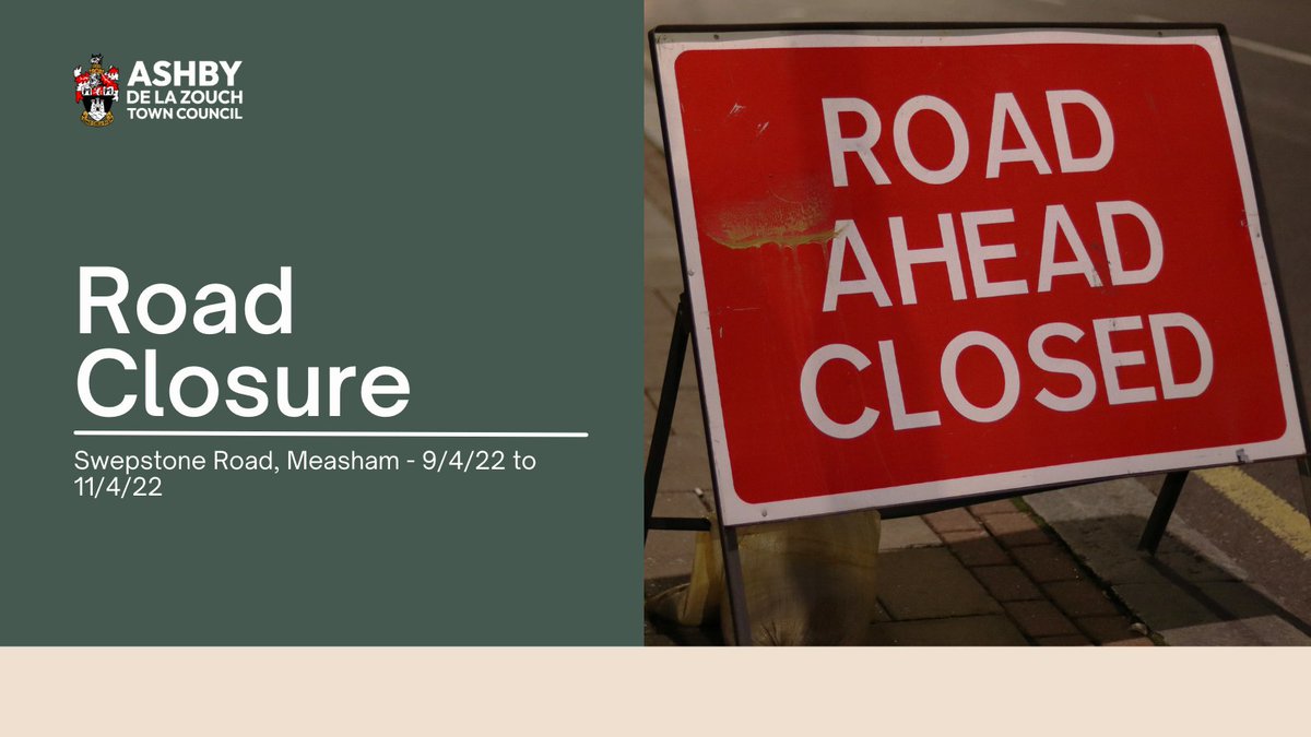 A road closure is required on Swepstone Road between Gallows Lane and Gilwiskaw Brook on the 9th April 2022 for two days. Works will commence under temporary traffic signals from 4th April 2022.

For more info, visit:
one.network/?tm=GB127682397