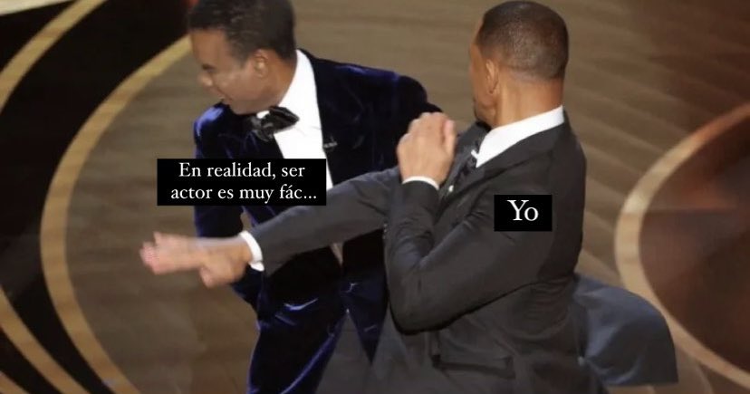 Que empiecen los juegos! #WillSmith #Oscar2022 #ChrisRockvsWillsmith