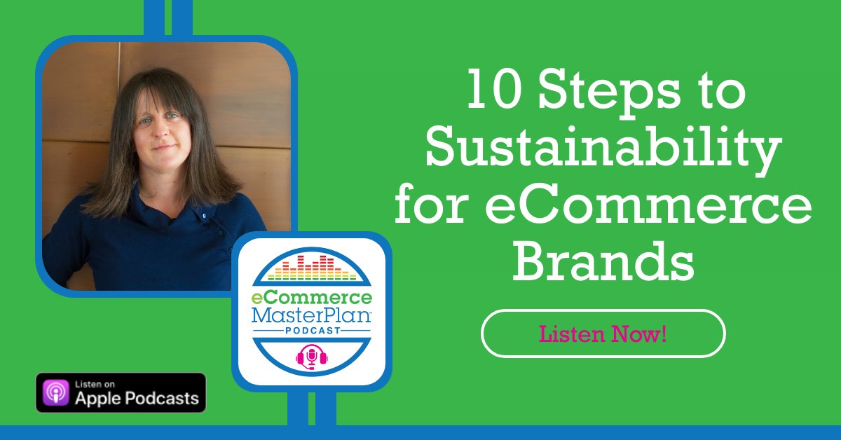 💥New Episode💥 10 Simple Ways to Make Your eCommerce Brand More Sustainable Featuring @dayrize_com @Ecologi_hq @EcoCart_io @packhelpcom @what3words @GoodCartsCo @grensonshoes @wearenuw @sanchosshop @Dubarry_com @FashionDeclares @small99uk Listen now ecommercemasterplan.com/more-sustainab…