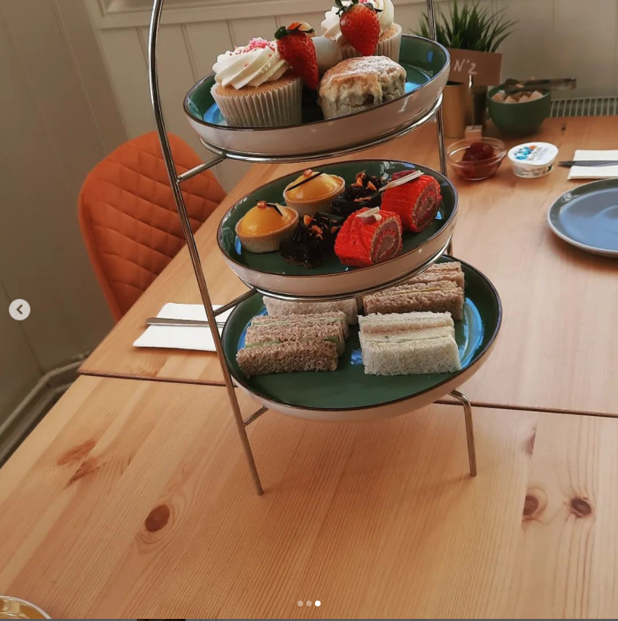 The wonderful Afternoon Tea selection at Town Hall Café yesterday for Mothers Day. 
Everything looked delicious. Did you book your table slot in?