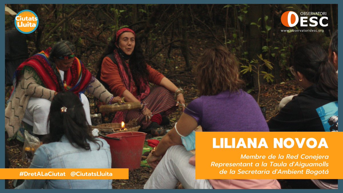 🆕 [NOVETAT] "Liliana Novoa és professora d'institut a Suba, localitat limítrofa amb Bogotà🇨🇴. Fa 20 anys que porta els alumnes a aprendre al Humedal La Conejera."

🌱 Vols saber perquè la defensa d'espais com aquests aiguamolls és clau pel #DretALaCiutat?
observatoridesc.org/ca/contaminaci…