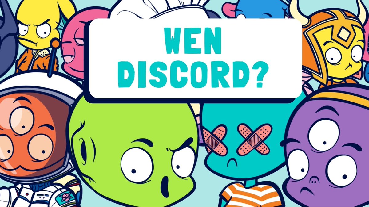 Discord opening contest: We're giving 50 OG roles for the first users to join on Discord.

To participate:
1. Follow <a href="/gluppers/">Gluppers - SOLD OUT</a>
2. Like &amp; RT
3. Tag 3 friends
4. Join the discord: write OG and your twitter ID in general chat

Discord will be open in 2 days. Turn on notifications 🔔