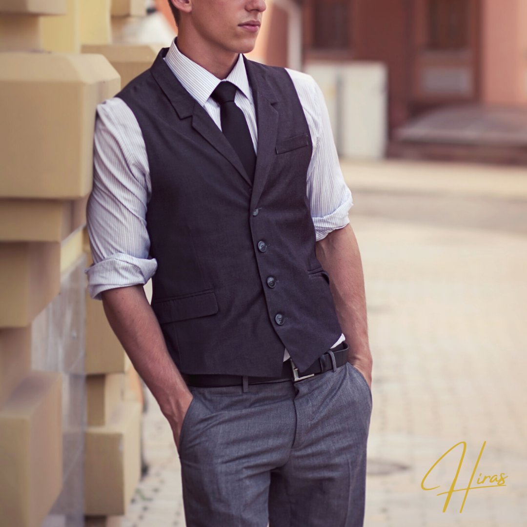 vest and shirt combo men