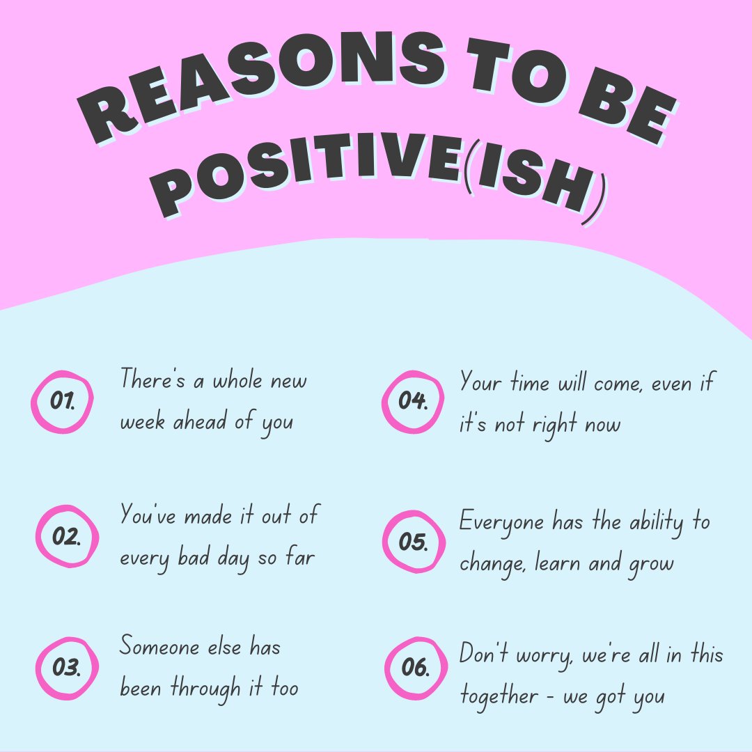 We know we can't always fix each other's problems, but hopefully if you're having a bit of a down day then some of these words will put a smile on your face. 

#positiveaffirmations #positivevibes #positivemindset #positivequotes #affirmations #positivethoughts #positivethinking