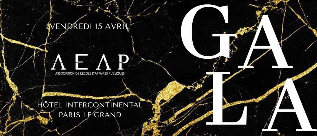 L'AEAP organise son Gala de fin d'année, ouvert aux étudiants de Sciences Po et aux alumni, le 15 avril à l'Intercontinental. 

Billets et plus d'informations : 
collecte.io/gala-de-lecole…