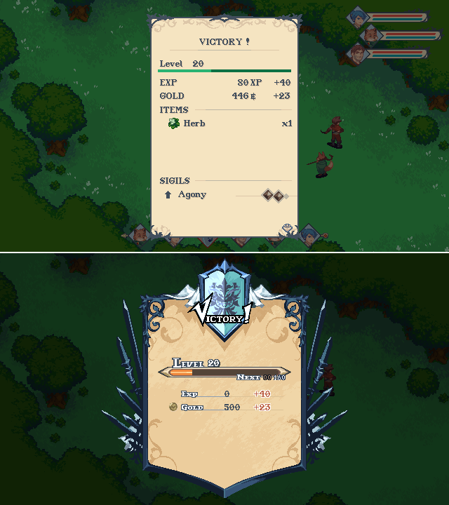 BladeOfVerdance's tweet photo. Here's a little before/after comparison #gamedev #indiedev #pixelart #madewithunity #videogames https://t.co/XxRuvArlTK