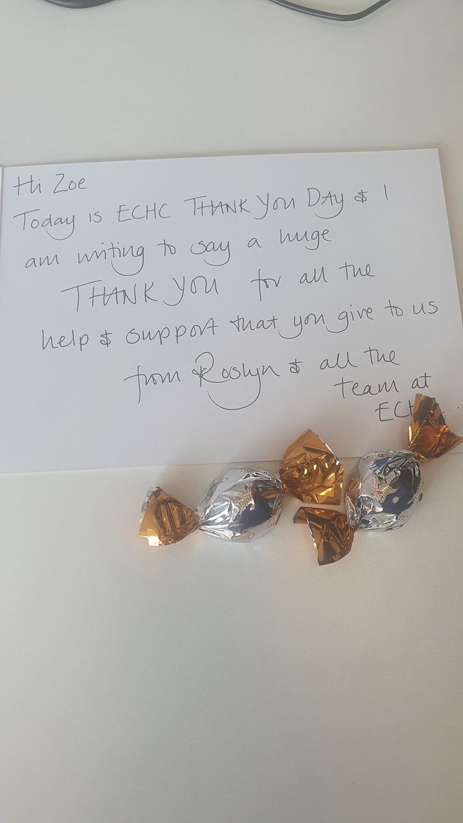 ZoeHPaige's tweet photo. Aw thanks @neely_r @echcharity for this lovely card to start the week 🥰 #HandwritingGoals https://t.co/Q9J4ldI31T