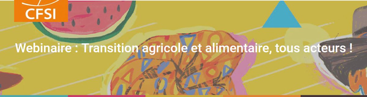 Intervention d'Henri Rouillé d'Orfeuil au webinaire : Transition agricole et alimentaire : tous acteurs ! organisé par @cfsiasso le 31/03 à 9h30.
bit.ly/3uSudpp #transition #alimentation